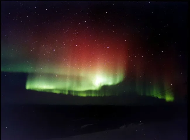 A picture of the Northern Lights