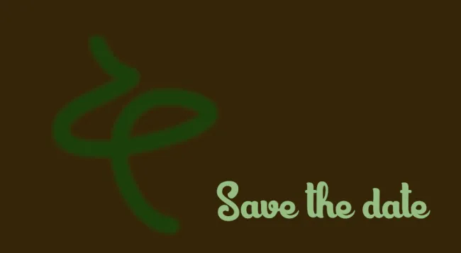 Save the date